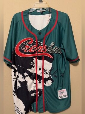 🔥 Nipsey Hussle x Malcolm X Baseball Jersey (Men’s XL) – NWT